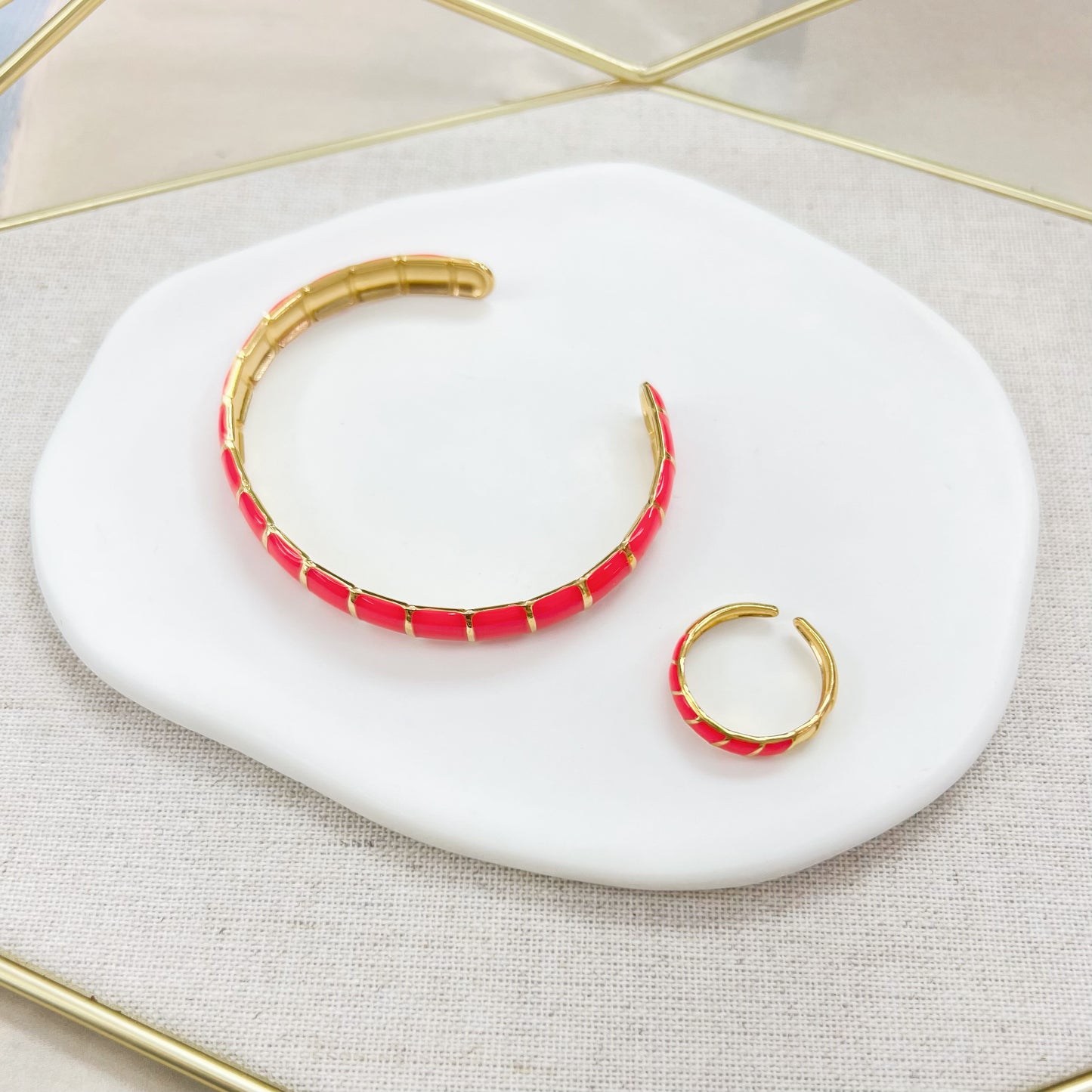 4R-3758CG GD FUSHIA RI (ADJUSTABLE)