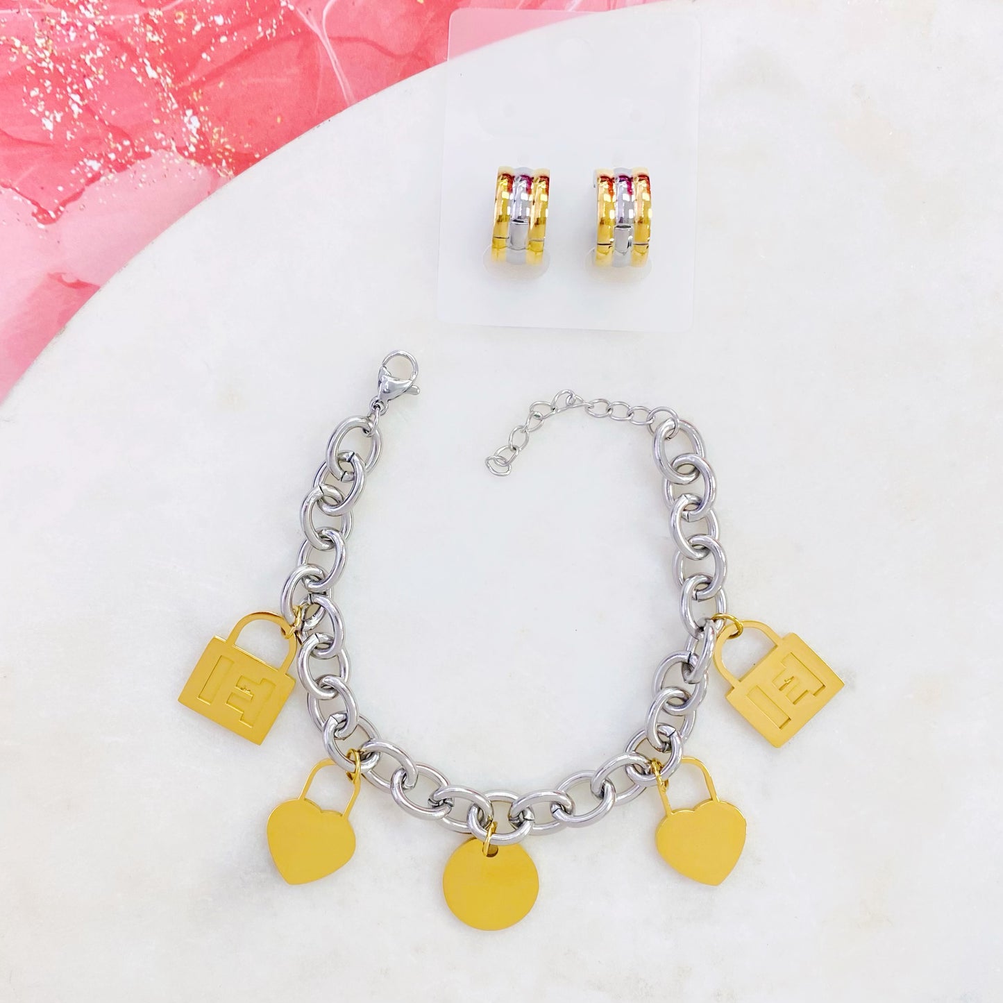 100B-843SG 2T CHARM BR