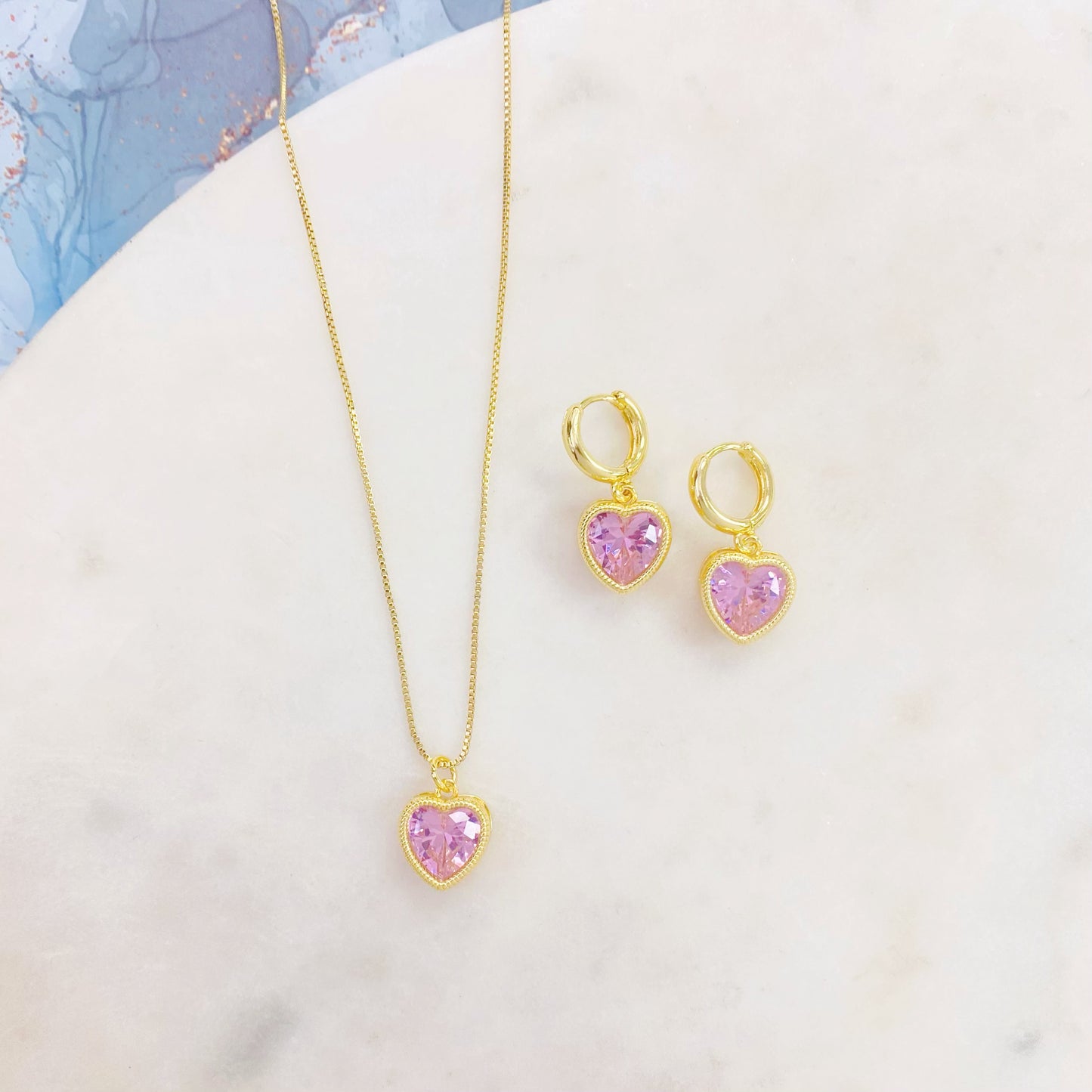 125N-134BG PINK HEART NK