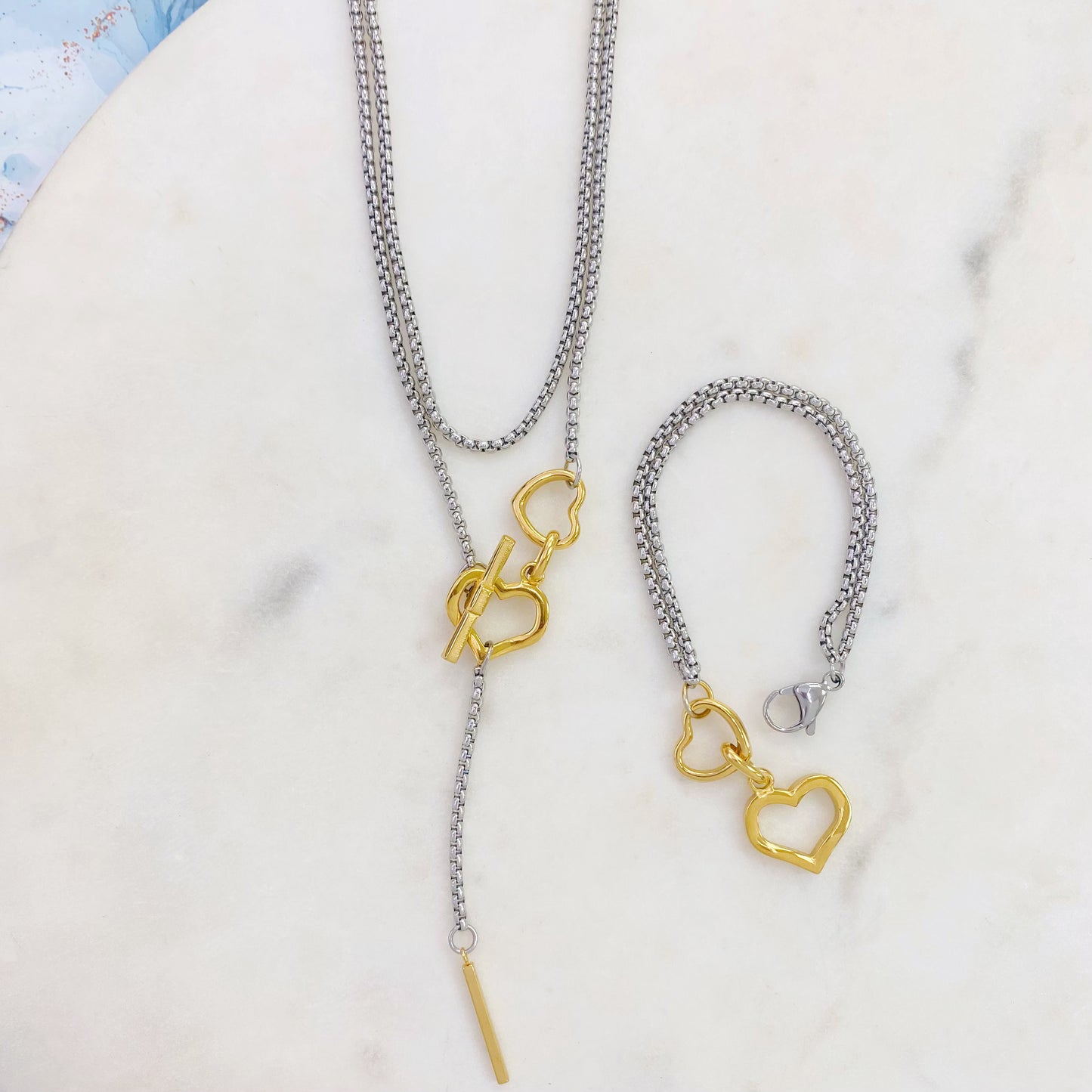4N-4207SG 2T HEART LG NK