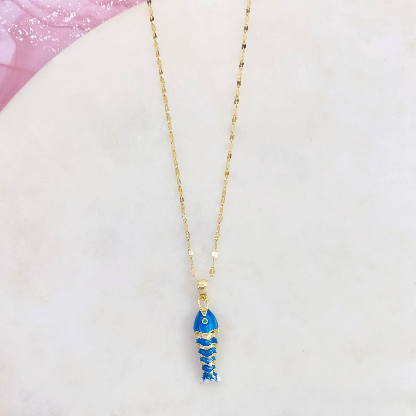 218N-099G BLUE FISH CH NK