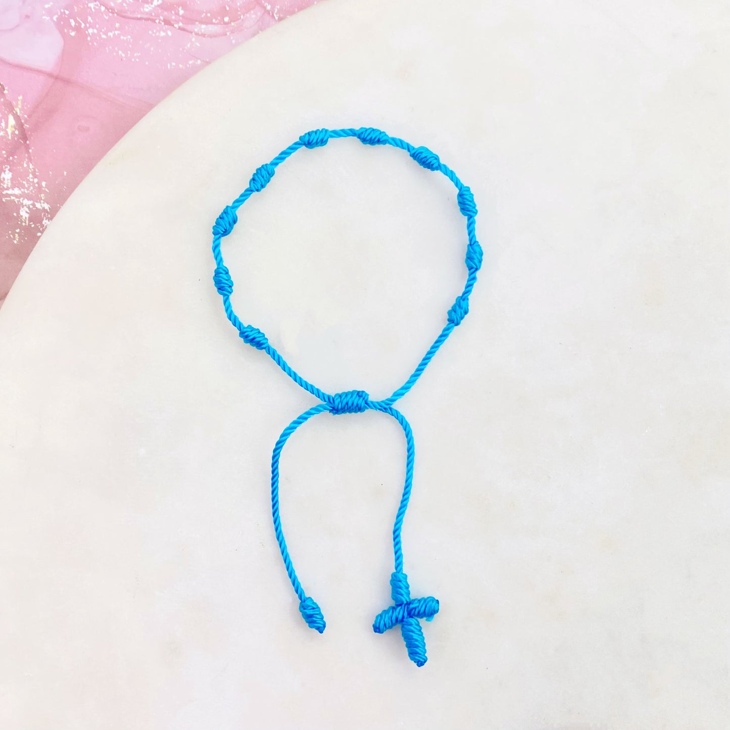 229B-001F ROPE BR TURQ. BL