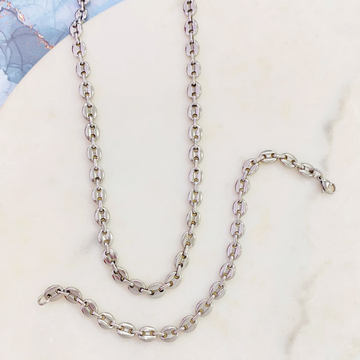 70S-103 SLV NK AND BR SET