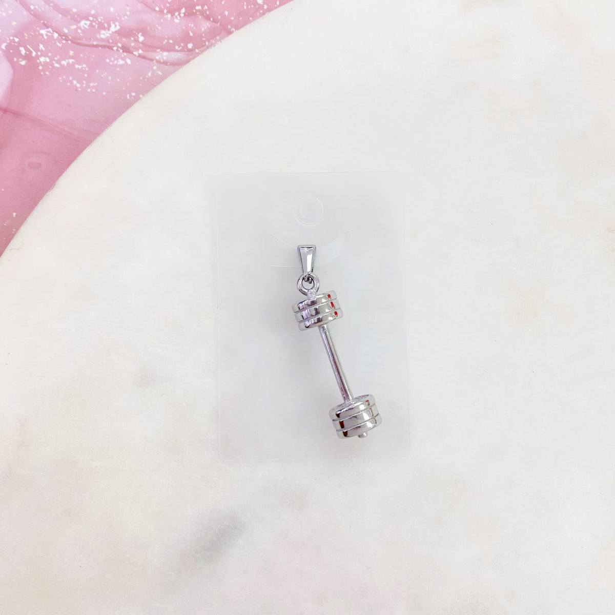 8P-114 SLV DUMBELL PENDANT SALE