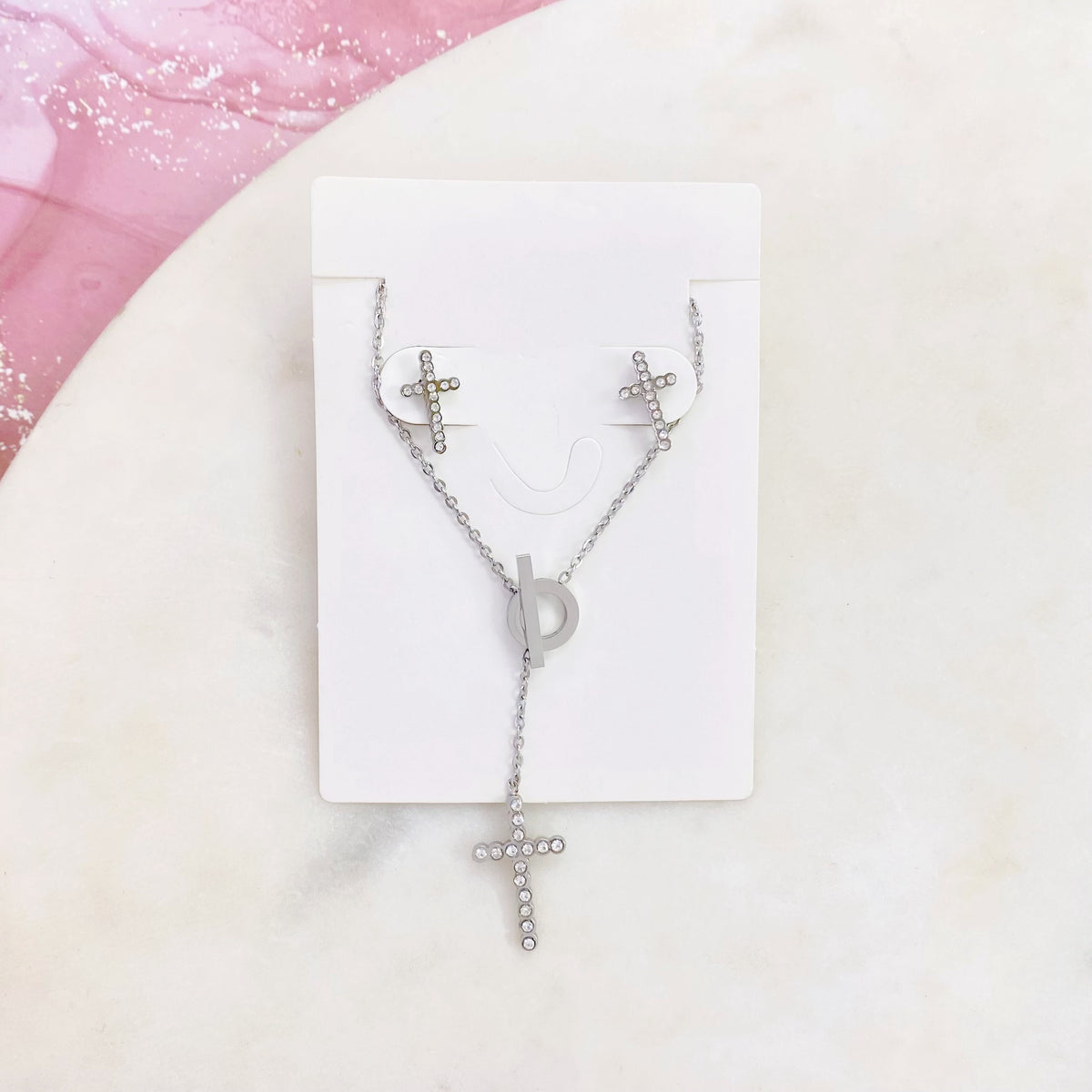 53S-404 SLV CROSS SET SALE