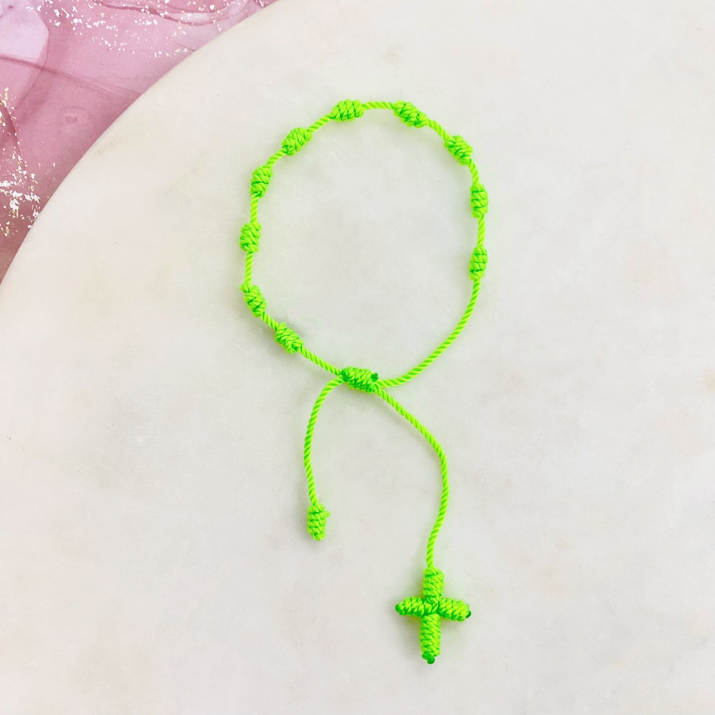 229B-001G ROPE BR NEON GR