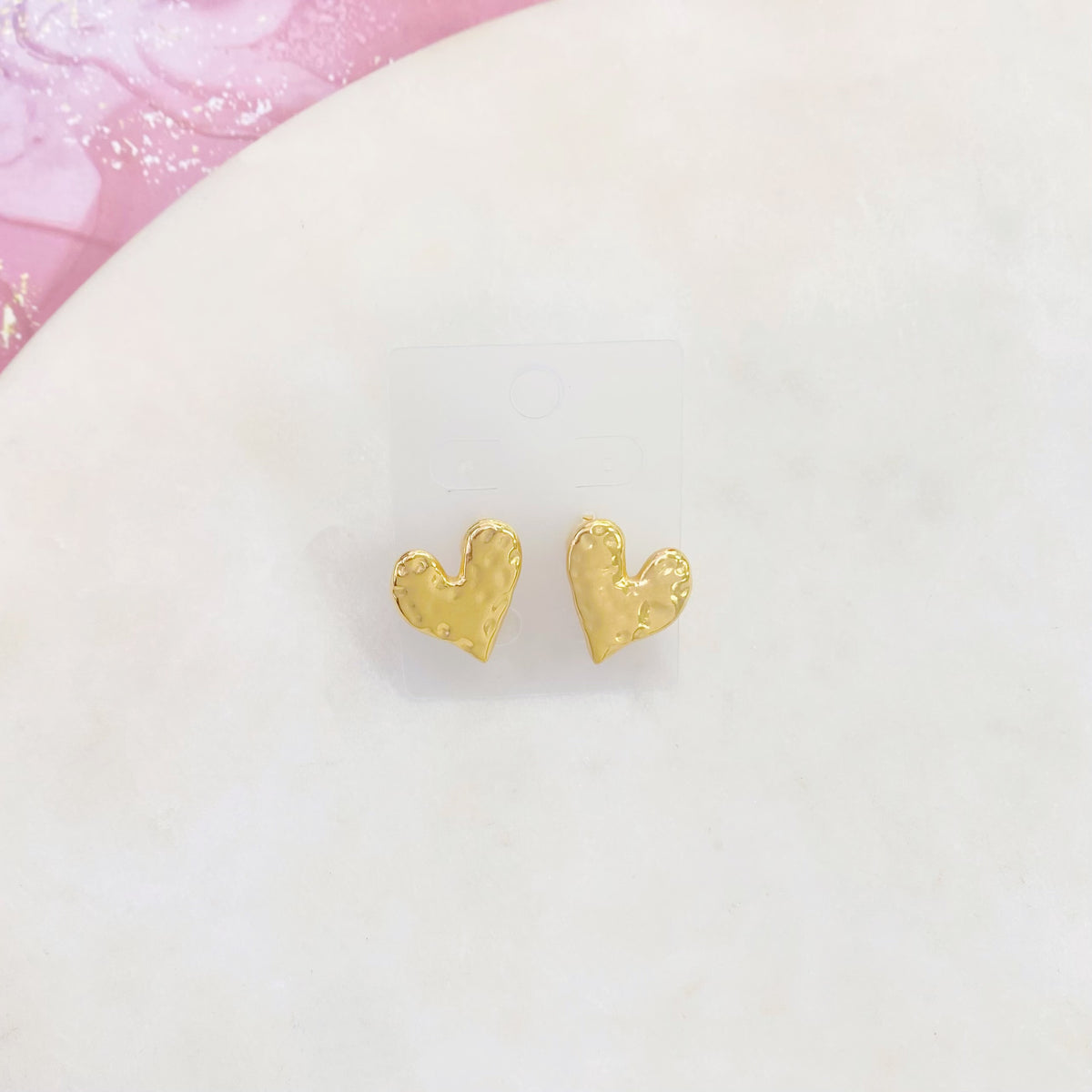 4E-4718G HAMMERED HEART ER