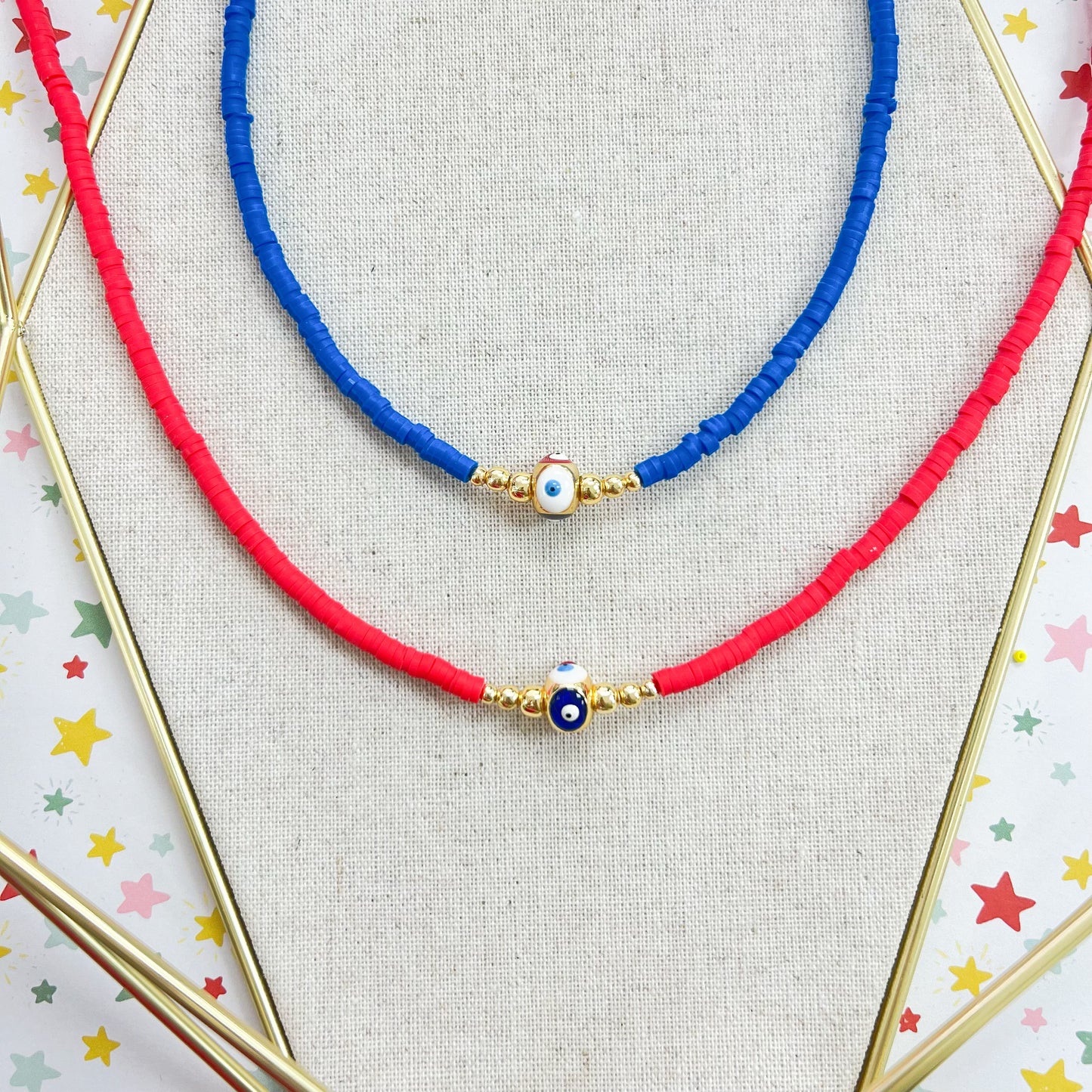 T4N-021G GD BLU/RED EYE NK