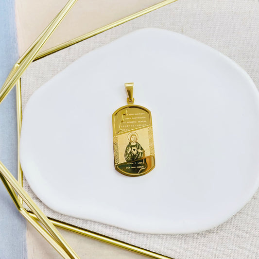 65P-105G GD MEDAL PENDANT