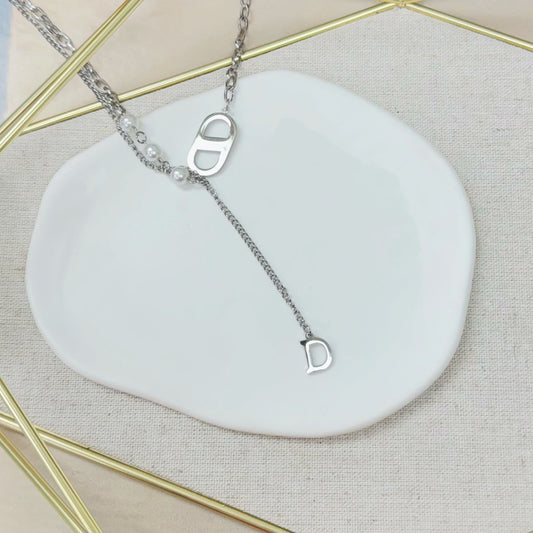 121N-060-18 SLV CLIP PEARL NK
