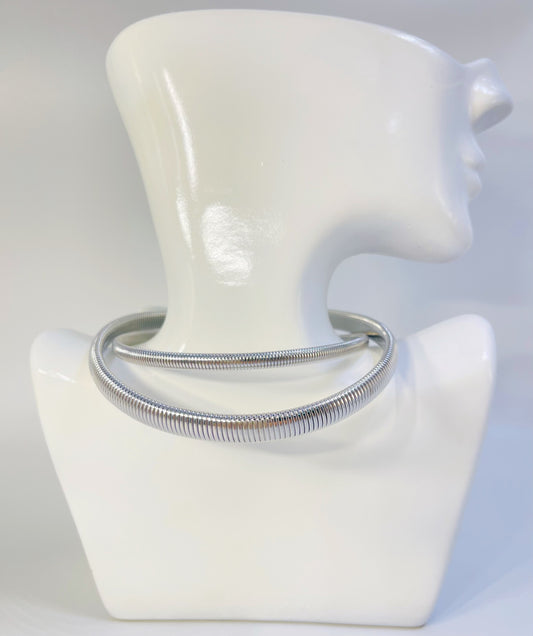 182N-040 6MM OR 10MM WIDE NECKLACE