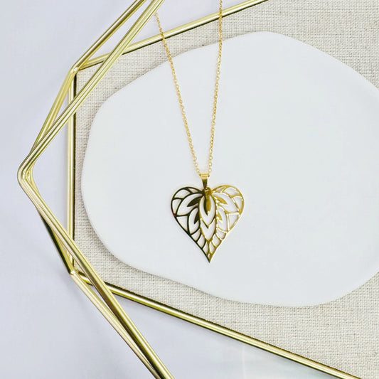 10N-1138G-18 LOTUS HEART NK