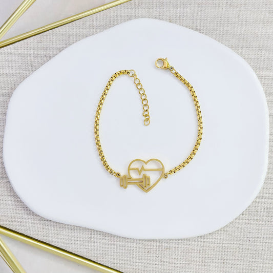 182B-010-7.5 GD HEART BR