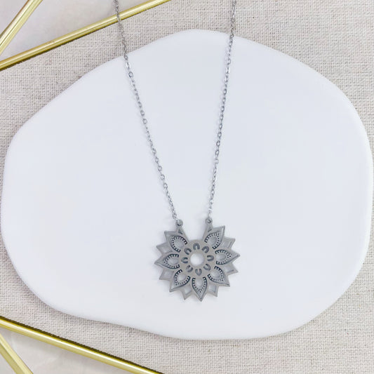 110N-063 BIG FLOWER PENDANT NK