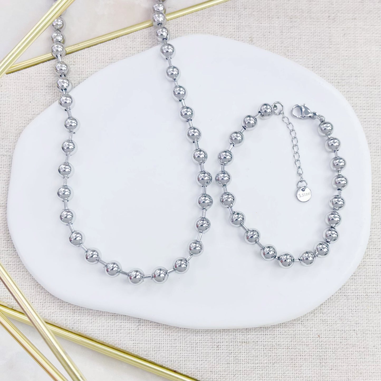 110N-058 SLV BALL CHAIN