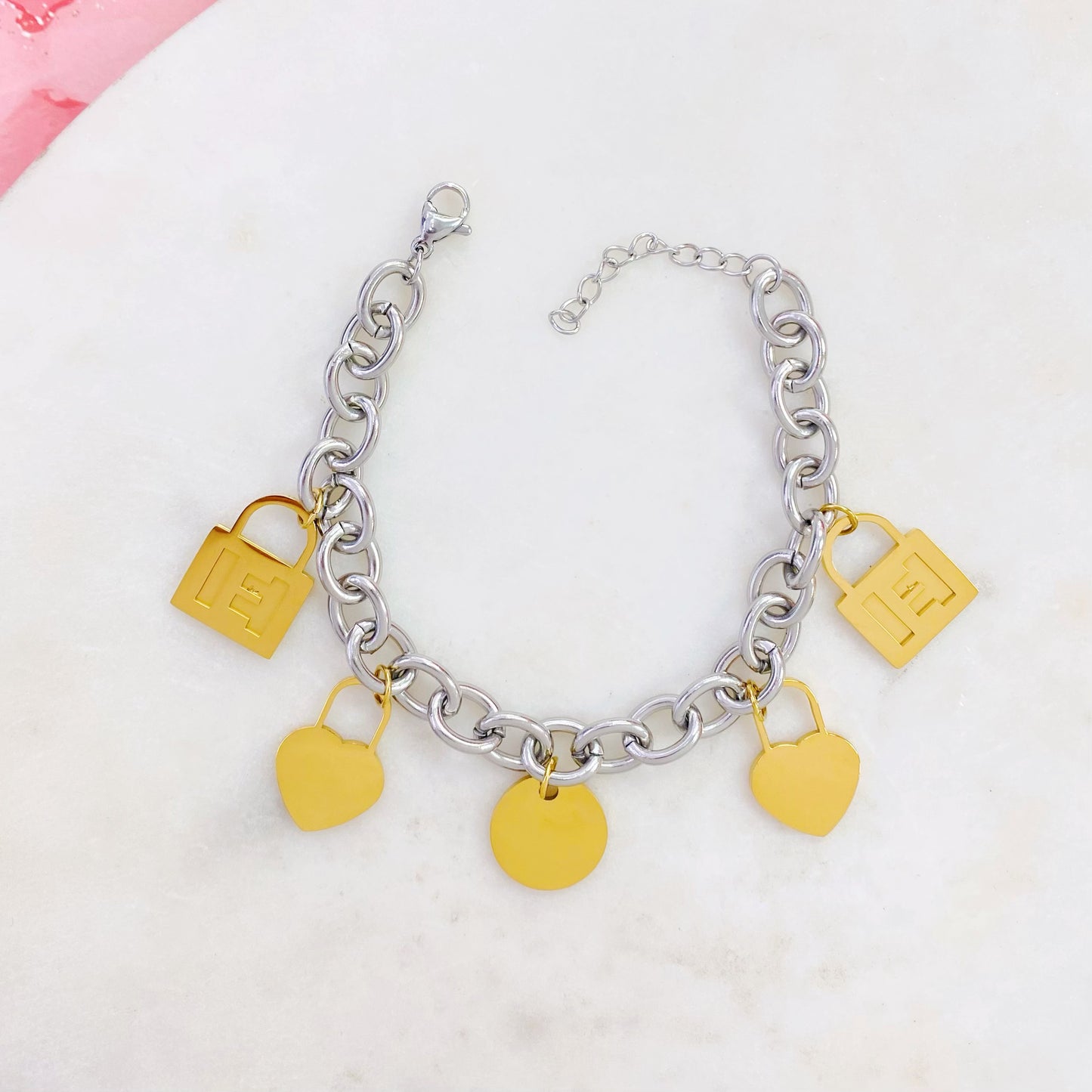 100B-843SG 2T CHARM BR