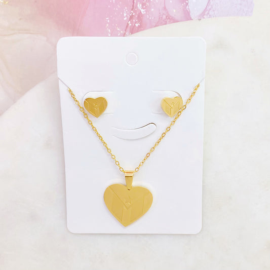 53S-523G HEART PR FLAG SET