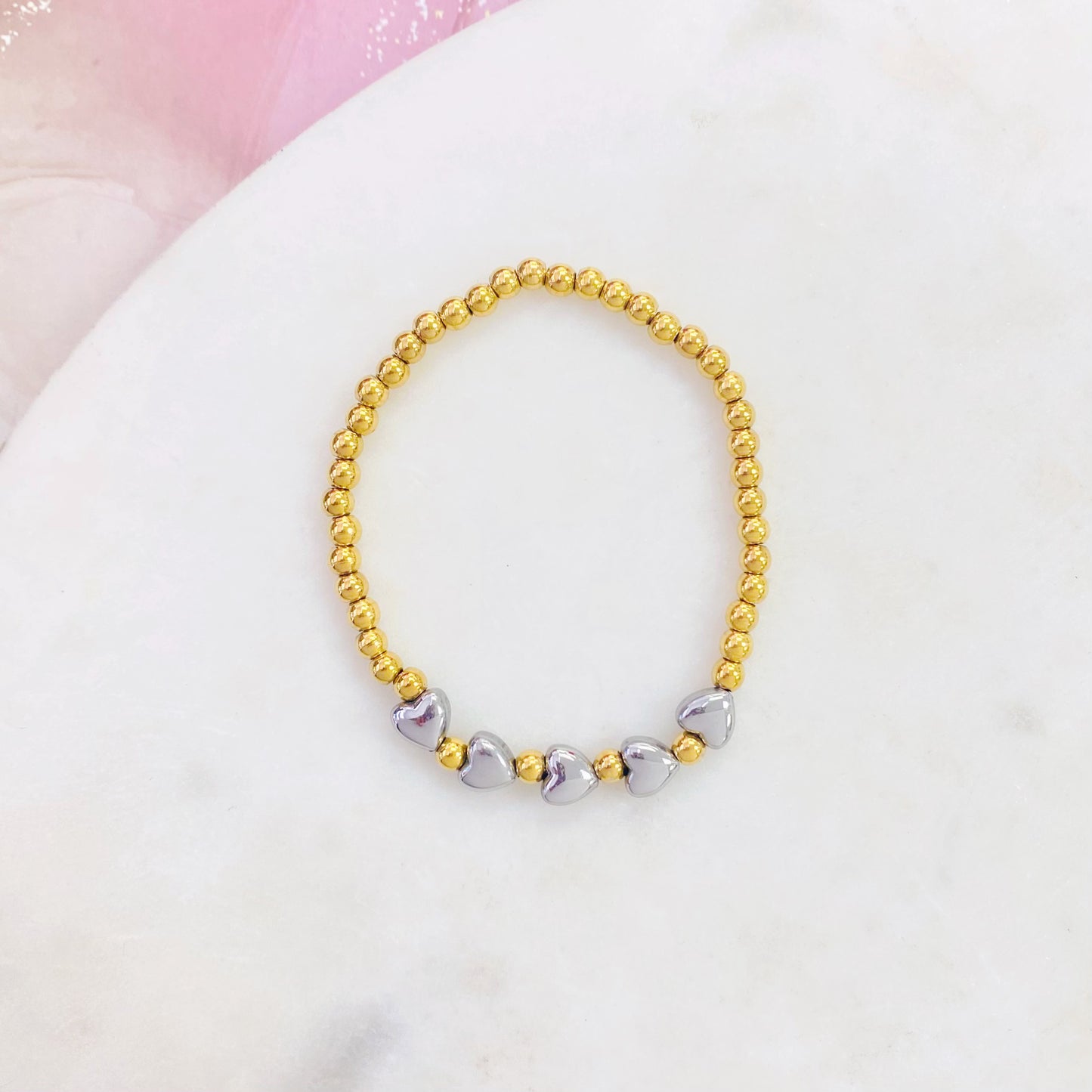 100B-1007SG 2T HEART BR