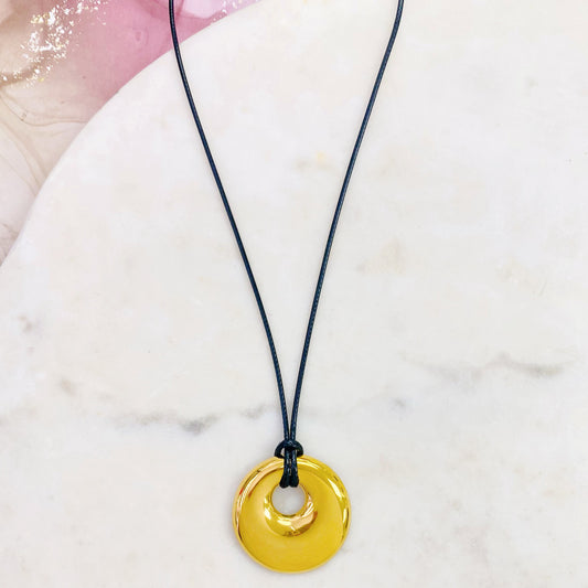 199N-132G BK CORD ROUND NK