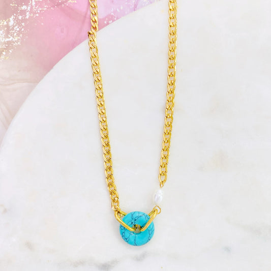 10N-1480G TURQ PEARL NK