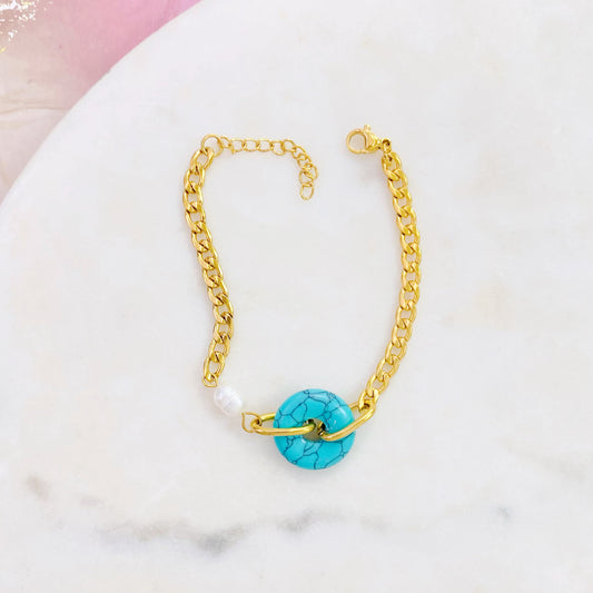 10B-1481G TURQ PEARL BR