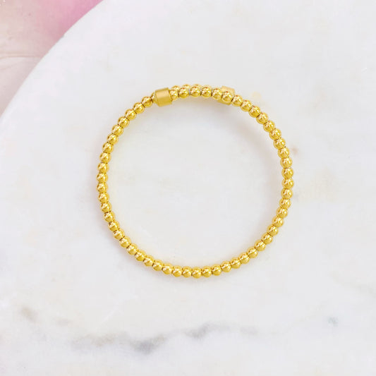 226B-012G BALL BANGLE GD
