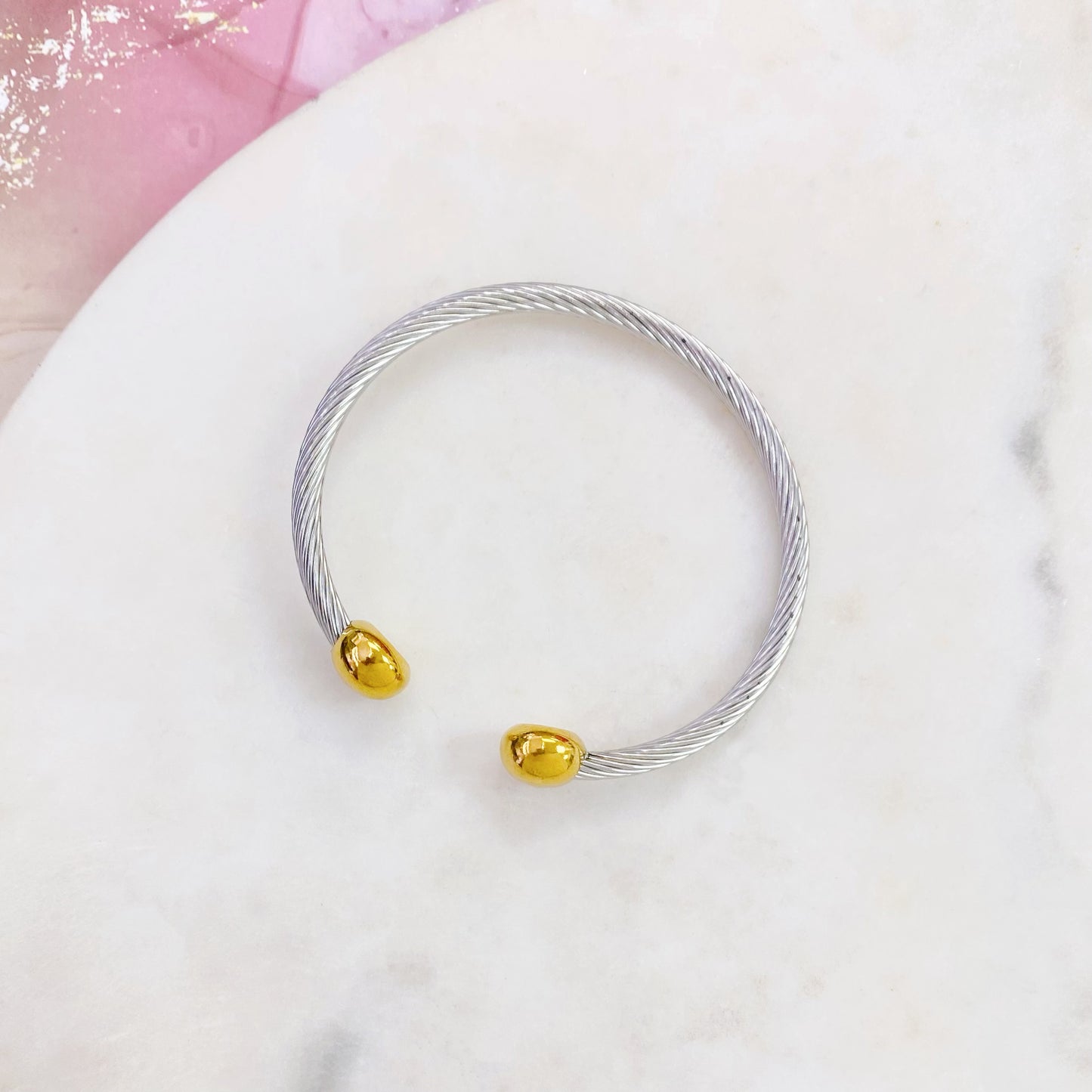 192B-006SG 2T BANGLE BR