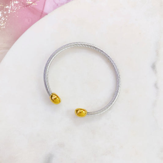 192B-006SG 2T BANGLE BR