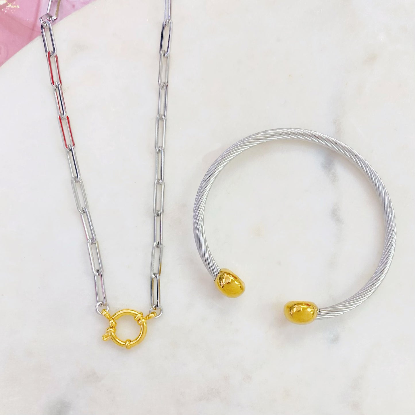192B-006SG 2T BANGLE BR