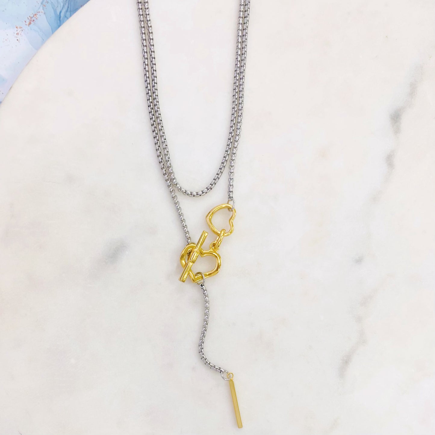 4N-4207SG 2T HEART LG NK