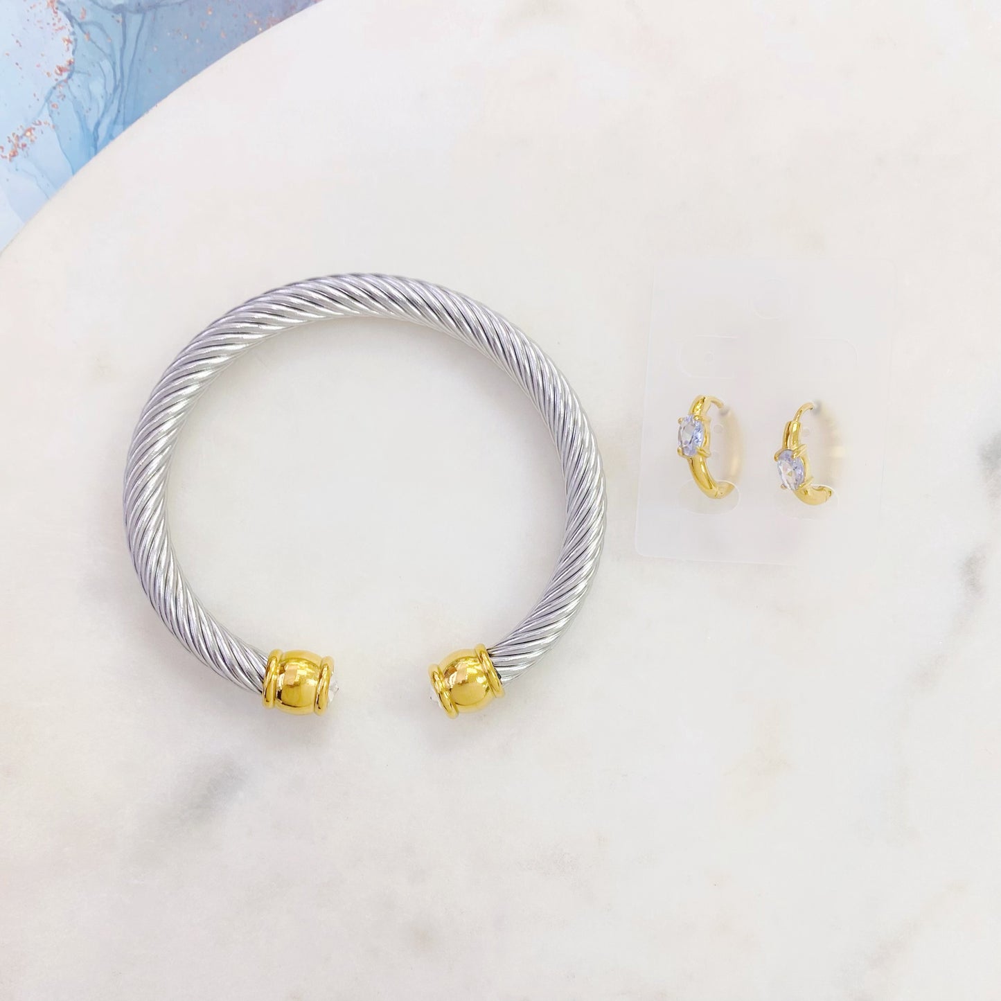 160B-094ASG CRISTAL WIRE BR