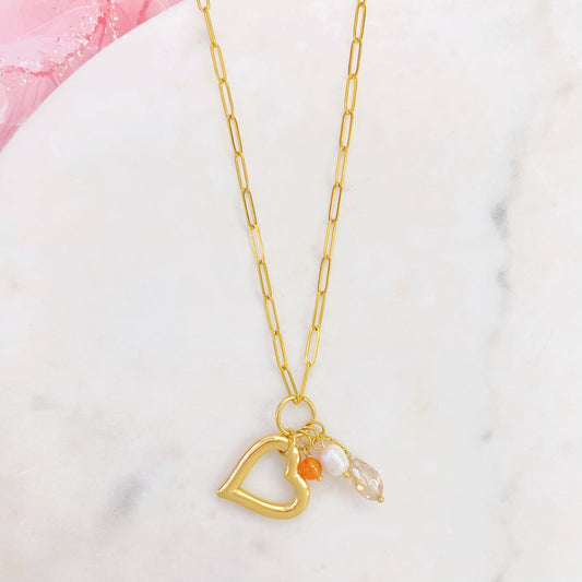 4N-4904G GD OPEN HEART NK