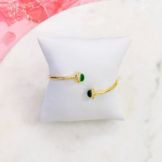 125B-130G CRYST BANGLE