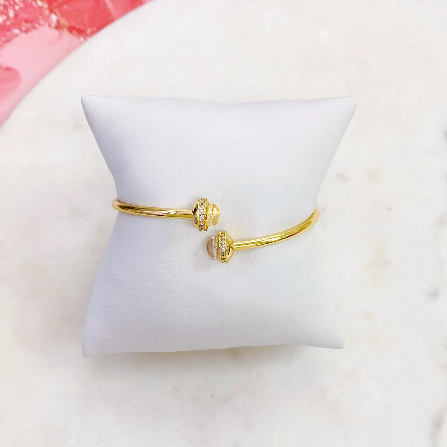 125B-129G CRYST BANGLE