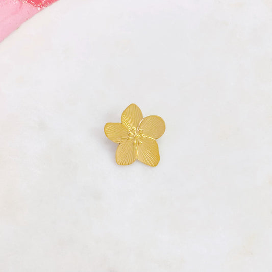 220P-077G FLOWER BROOCH