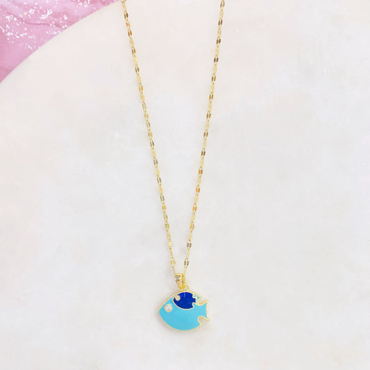 218N-063G BLUE SEA SHELL NK