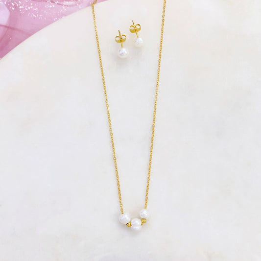4S-2550G GD 3 PEARL 2PC SET