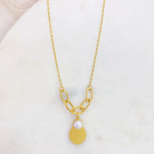 11N-386G SHELL W/ PEARL