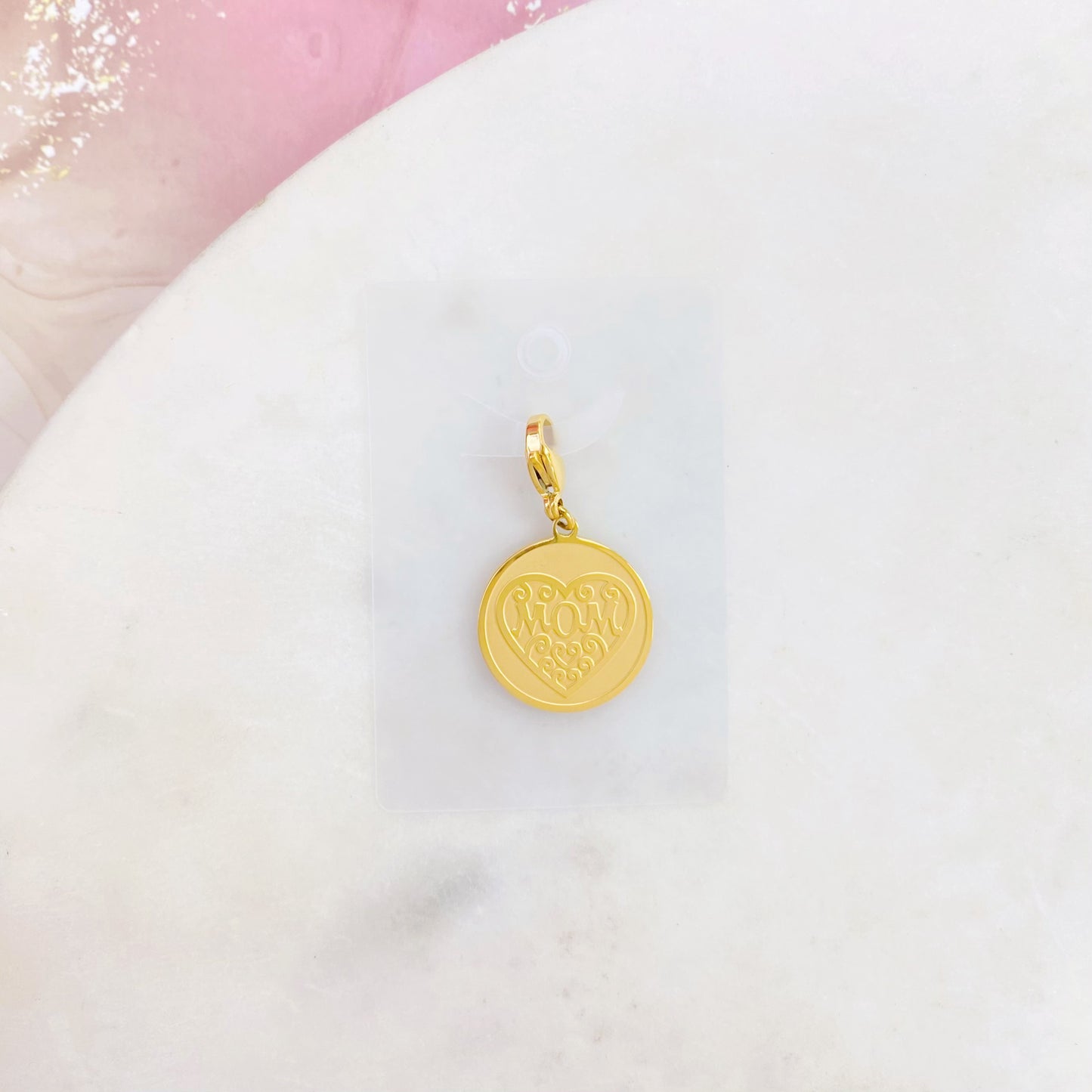 13P-534G HEART CHARM