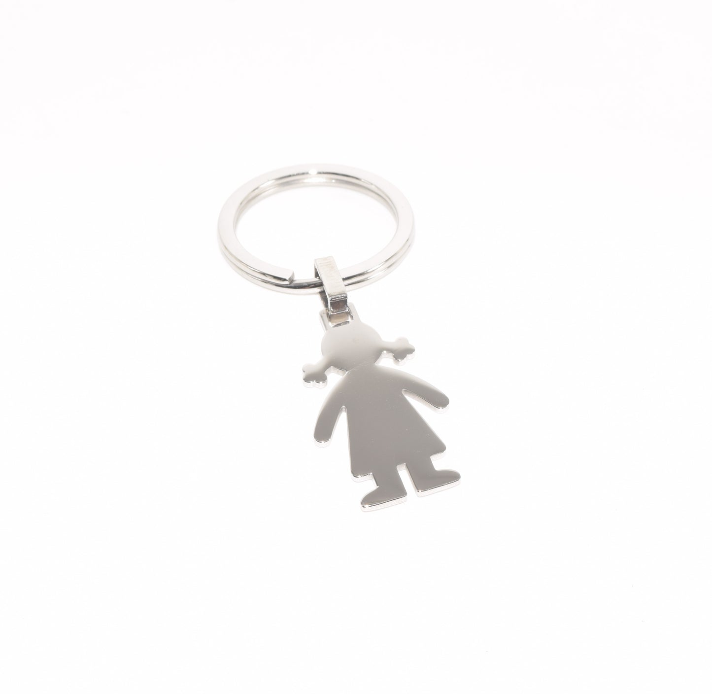 13K-200A SLV GIRL KEYCHAIN